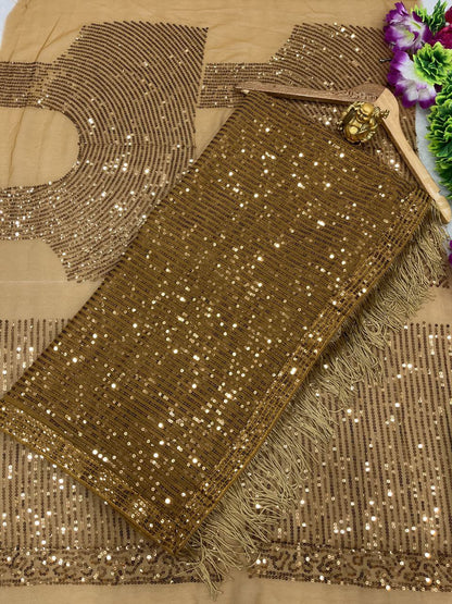 ELEGANT HEAVY GEORGETTE SAREE