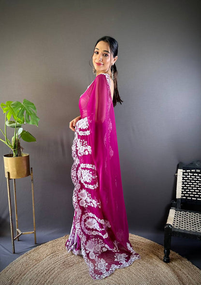 NEW LAUNCH – BEAUTIFUL THAI ORGANZA DESIGNER SAREE COLLECTION