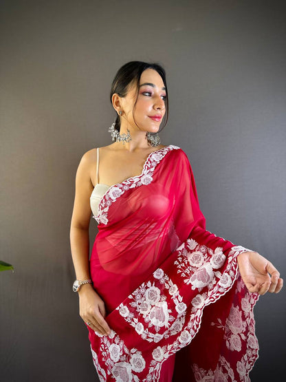 NEW LAUNCH – BEAUTIFUL THAI ORGANZA DESIGNER SAREE COLLECTION