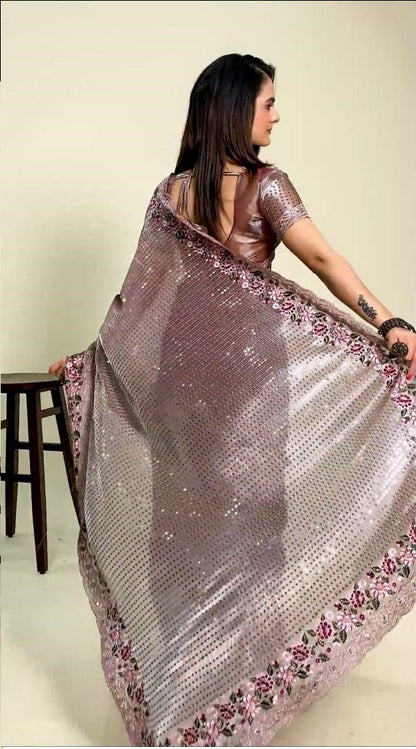 EXCLUSIVE PREMIUM JIMMY CHO SILK SAREE COLLECTION