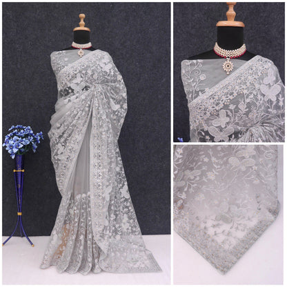 BOLLYWOOD TRENDZ EXCLUSIVE CHIKANKARI SAREE COLLECTION