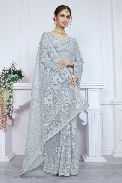 BOLLYWOOD TRENDZ EXCLUSIVE CHIKANKARI SAREE COLLECTION