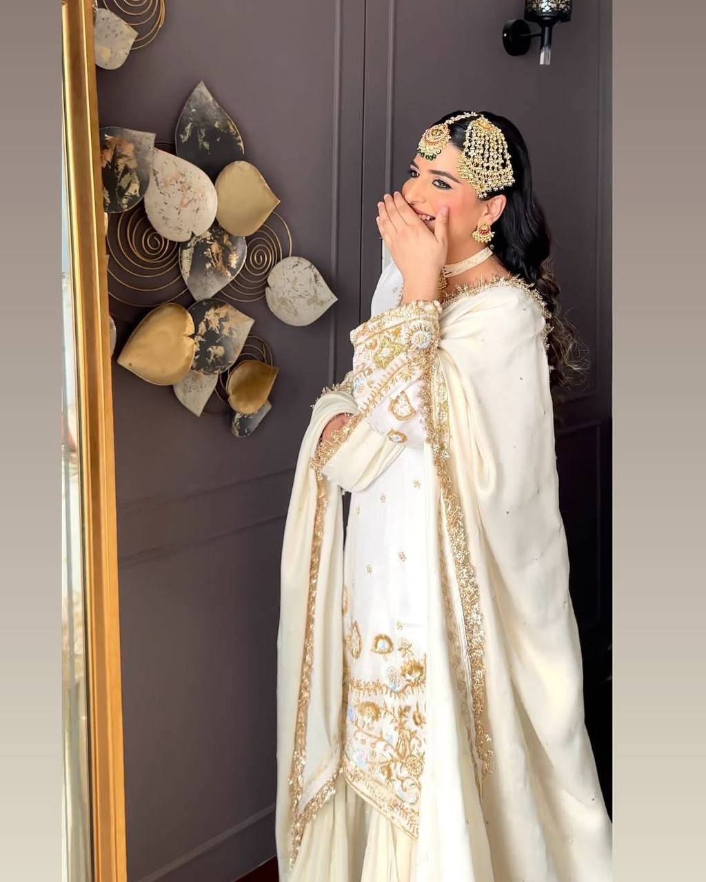 EID SPECIAL DESIGNER TRENDING TOP WITH SEQUINS EMBROIDERY, SHARARA & DUPATTA