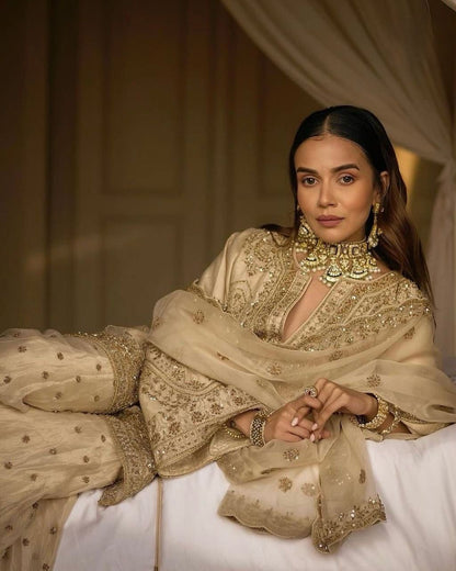 EXCLUSIVE DESIGNER PLAZO SET - PREMIUM FESTIVE WEAR