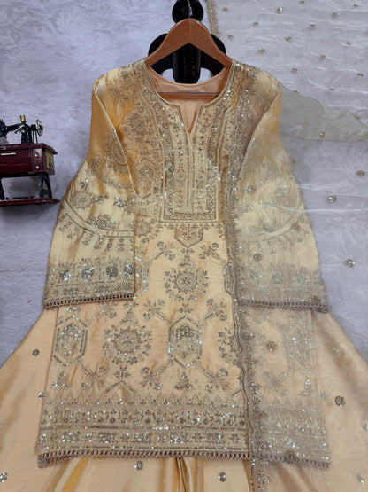EXCLUSIVE DESIGNER PLAZO SET - PREMIUM FESTIVE WEAR