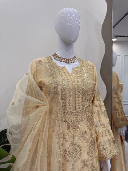 EXCLUSIVE DESIGNER PLAZO SET - PREMIUM FESTIVE WEAR