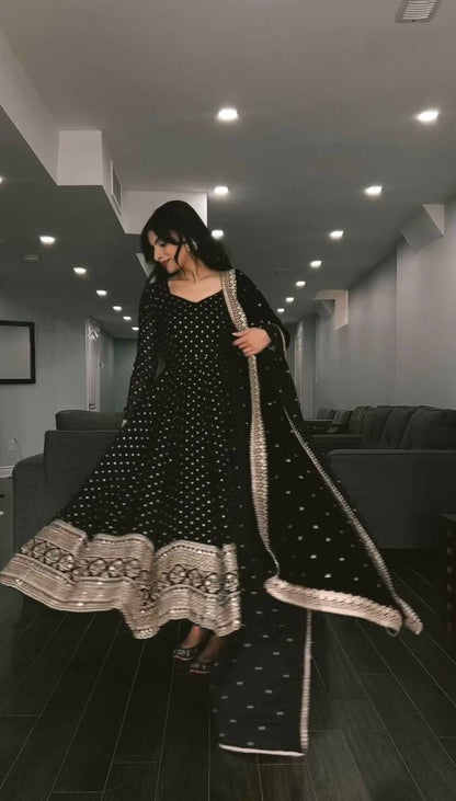 STYLISH FAUX GEORGETTE OUTFIT - PERFECT FOR EVERY OCCASION