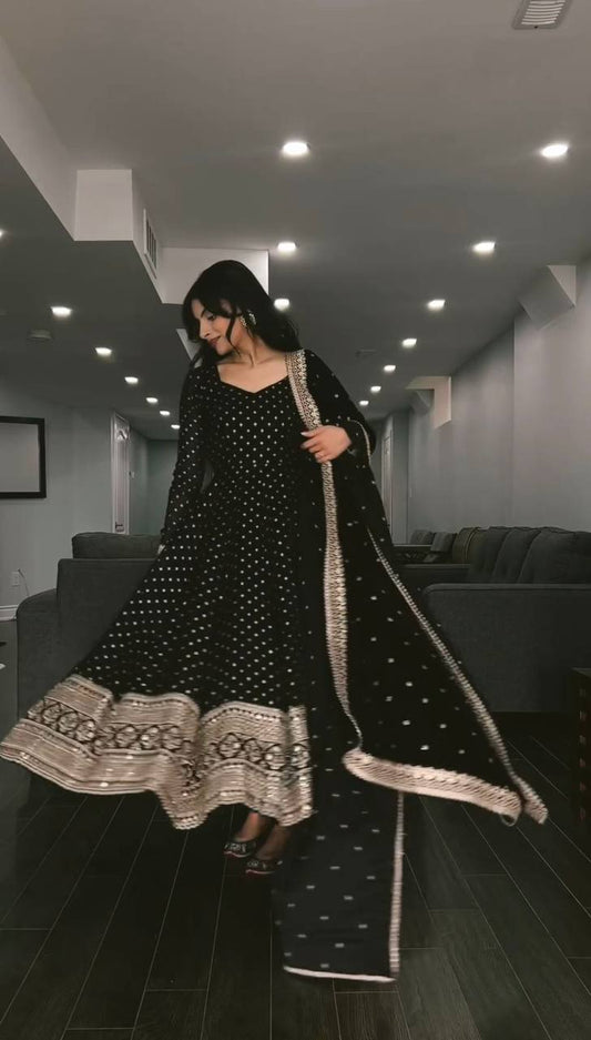 STYLISH FAUX GEORGETTE OUTFIT - PERFECT FOR EVERY OCCASION