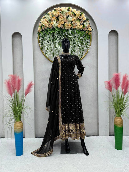 STYLISH FAUX GEORGETTE OUTFIT - PERFECT FOR EVERY OCCASION