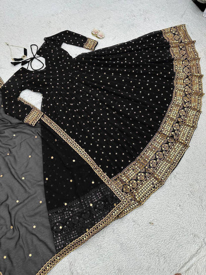 STYLISH FAUX GEORGETTE OUTFIT - PERFECT FOR EVERY OCCASION