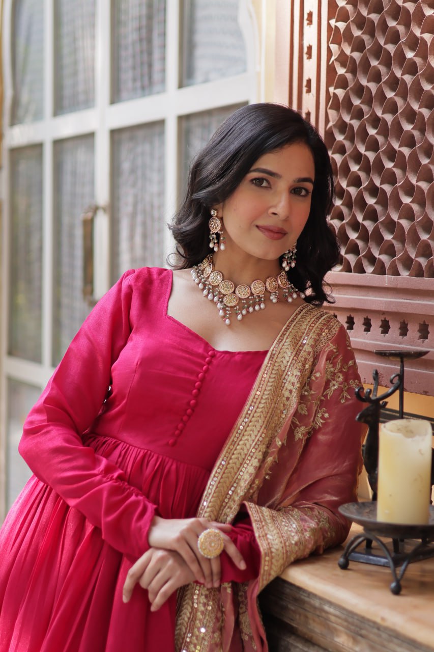 GOWN WITH DUPATTA COLLECTION 2025
