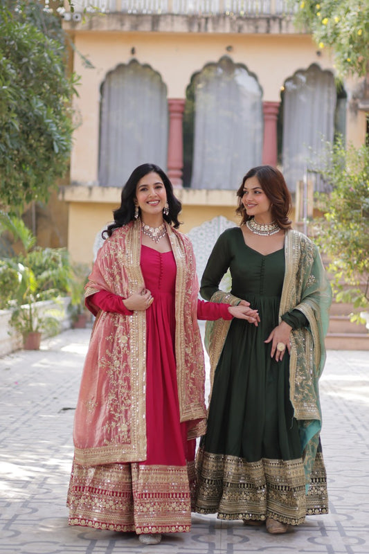GOWN WITH DUPATTA COLLECTION 2025