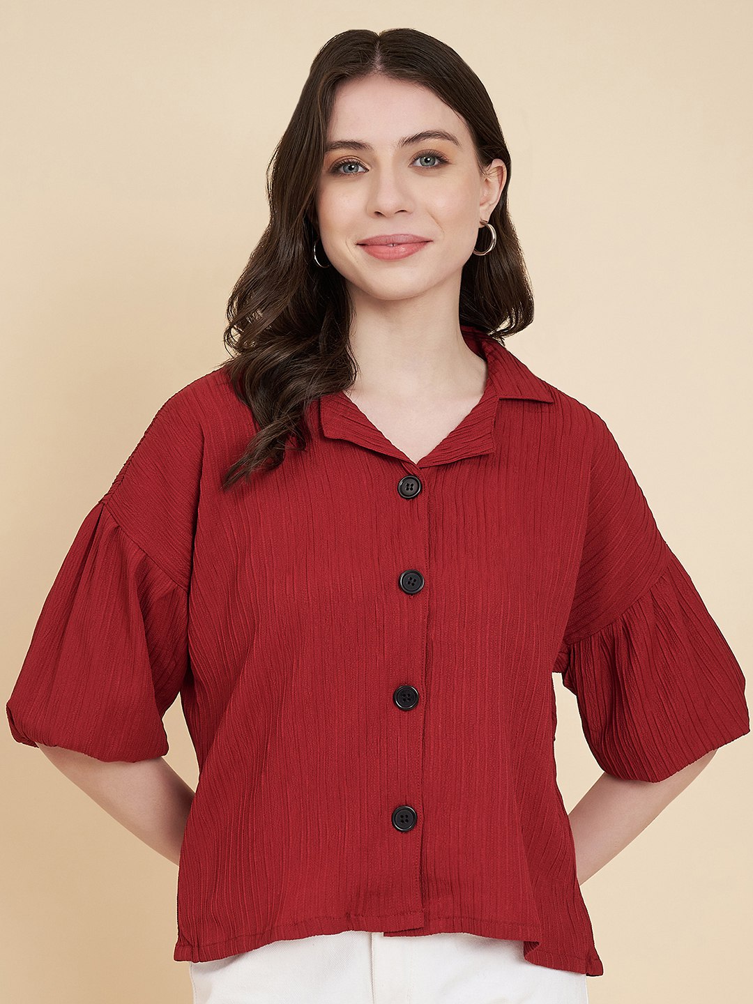 SUMMER SPECIAL - SUGARCANE BOXY SHIRT