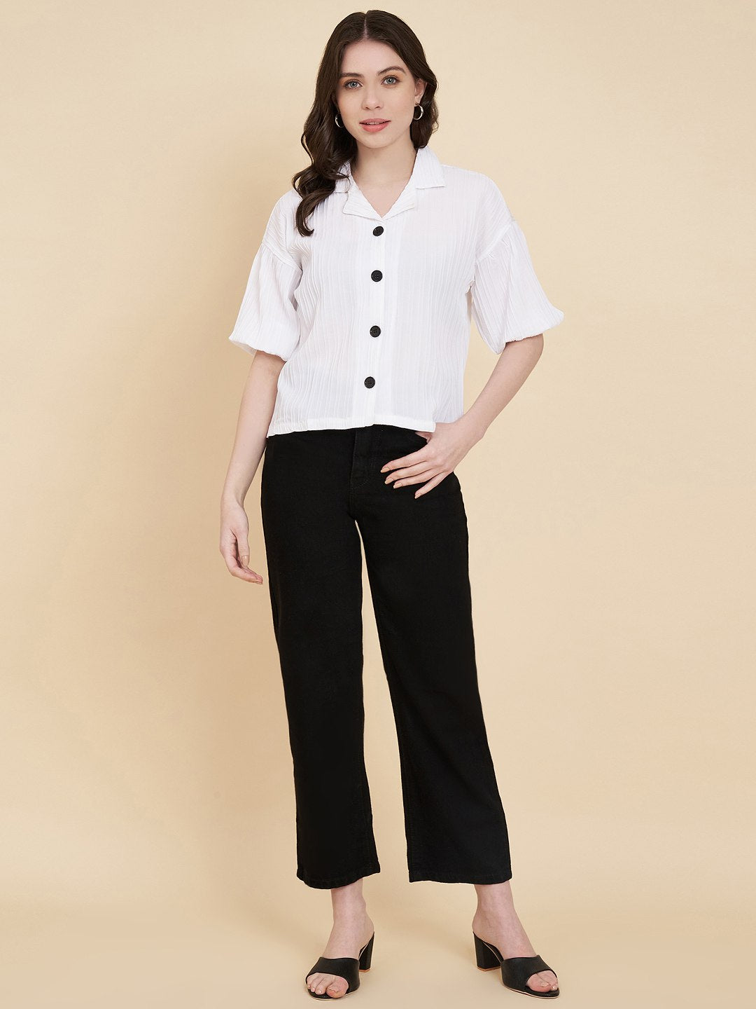 SUMMER SPECIAL - SUGARCANE BOXY SHIRT