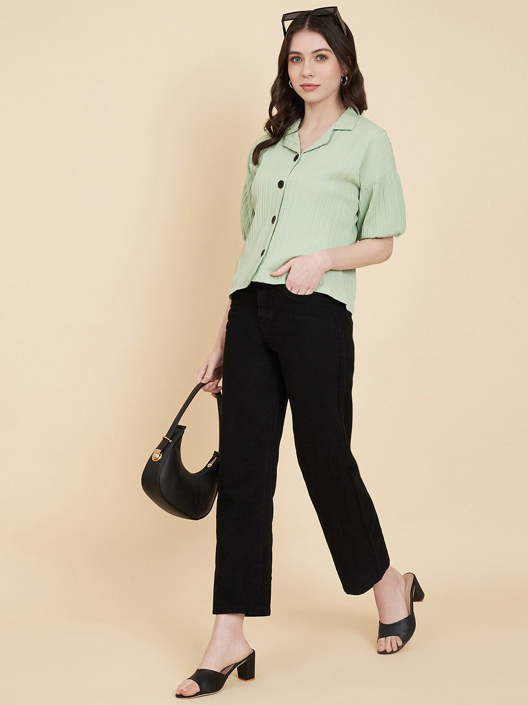 SUMMER SPECIAL - SUGARCANE BOXY SHIRT