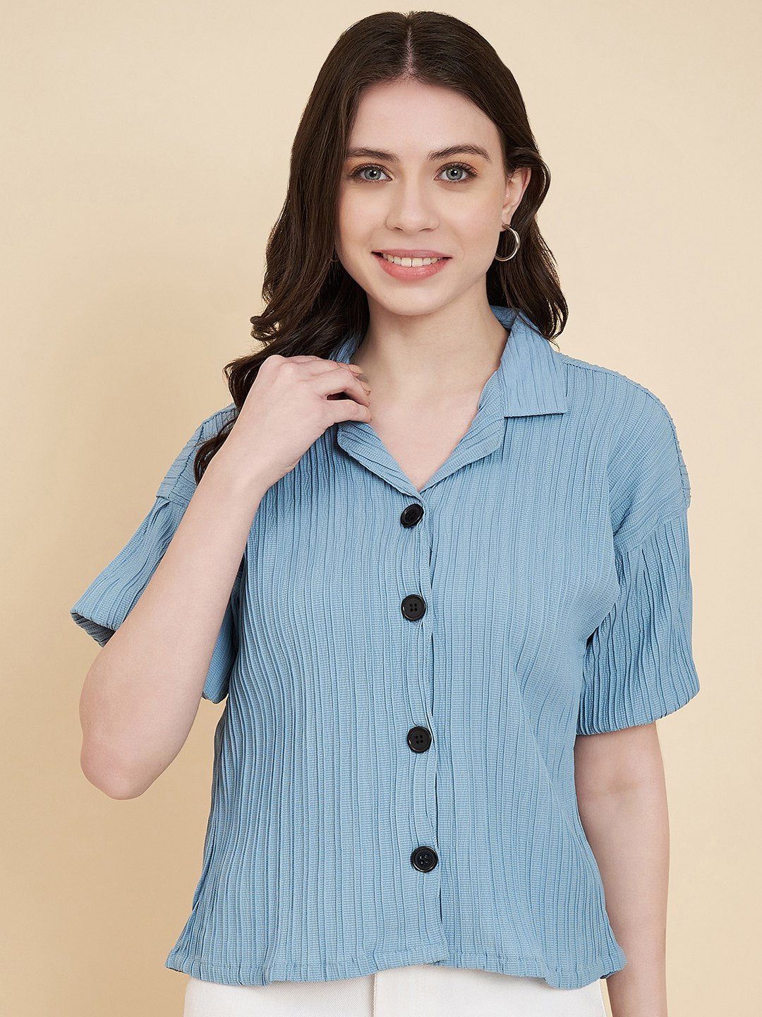 SUMMER SPECIAL - SUGARCANE BOXY SHIRT
