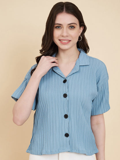 SUMMER SPECIAL - SUGARCANE BOXY SHIRT