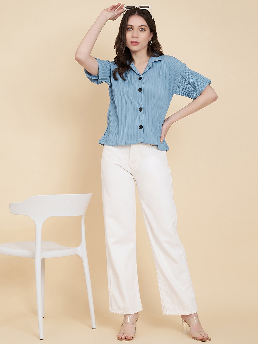 SUMMER SPECIAL - SUGARCANE BOXY SHIRT