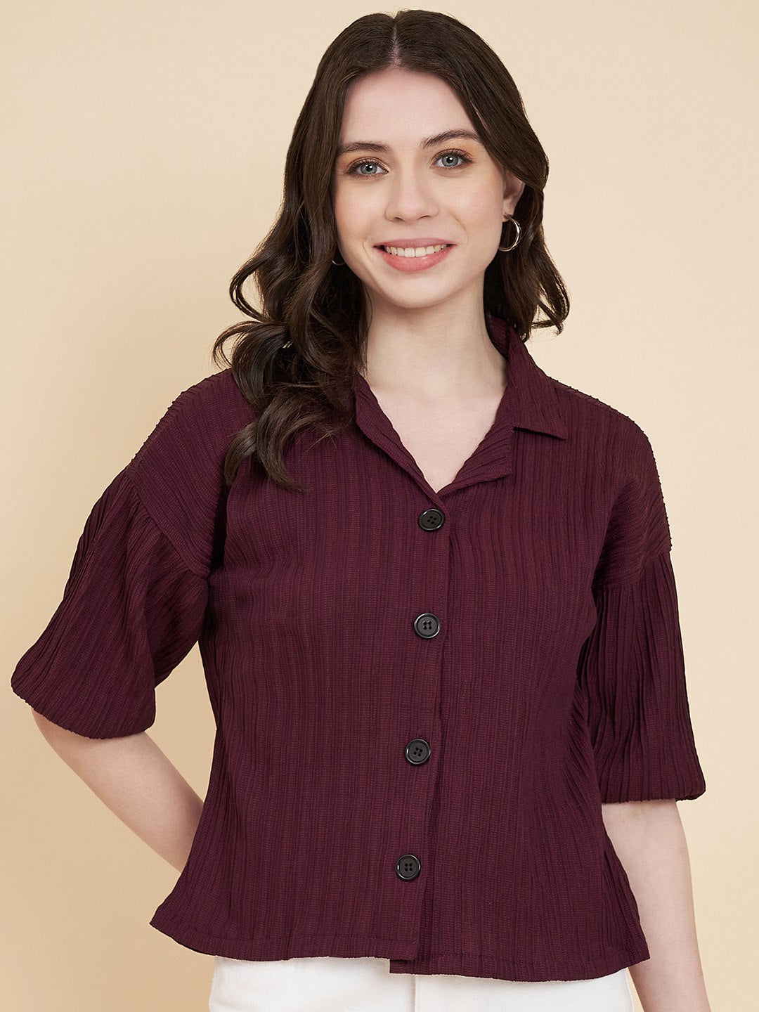 SUMMER SPECIAL - SUGARCANE BOXY SHIRT