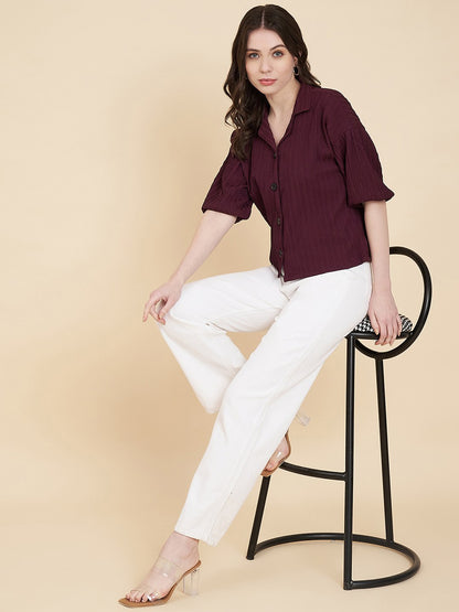SUMMER SPECIAL - SUGARCANE BOXY SHIRT