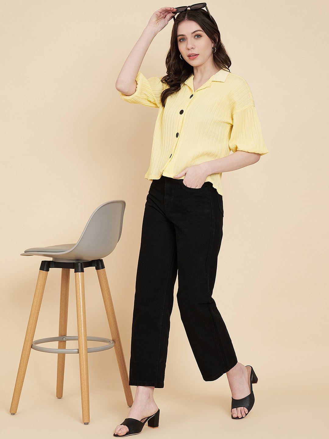 SUMMER SPECIAL - SUGARCANE BOXY SHIRT