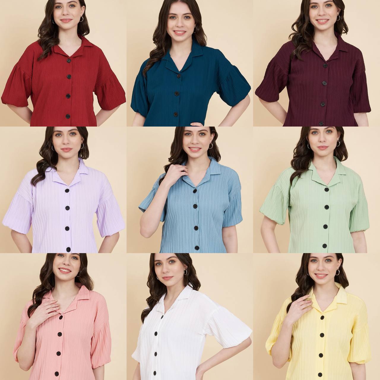 SUMMER SPECIAL - SUGARCANE BOXY SHIRT