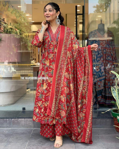 NEW LAUNCH – EXQUISITE 3-PIECE COTTON SUIT SET