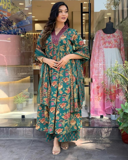 NEW LAUNCH – EXQUISITE 3-PIECE COTTON SUIT SET