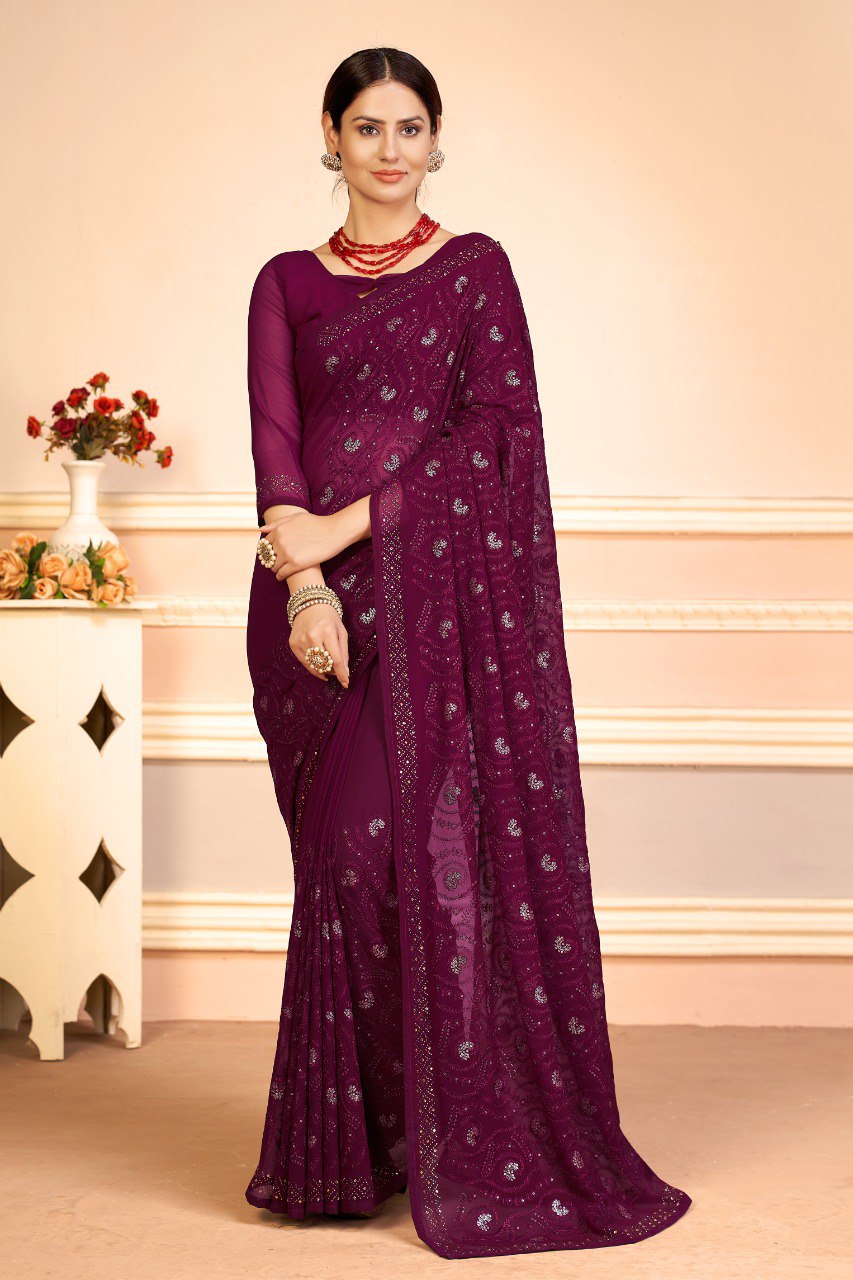 SUHANI DESIGNER SEQUENCE SAREE – ELEGANCE REDEFINED