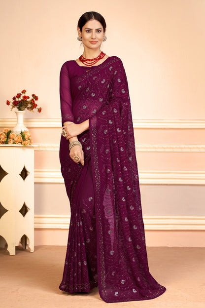 SUHANI DESIGNER SEQUENCE SAREE – ELEGANCE REDEFINED