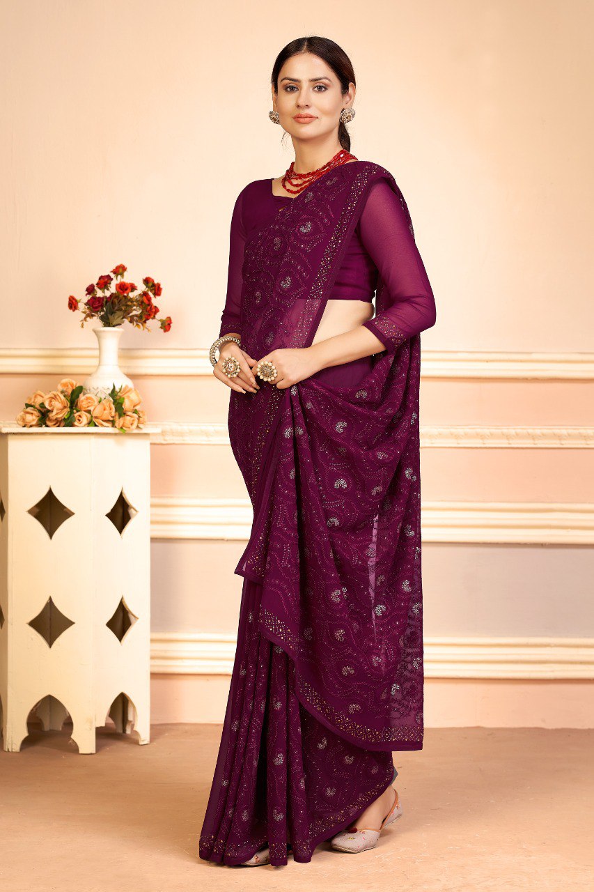 SUHANI DESIGNER SEQUENCE SAREE – ELEGANCE REDEFINED