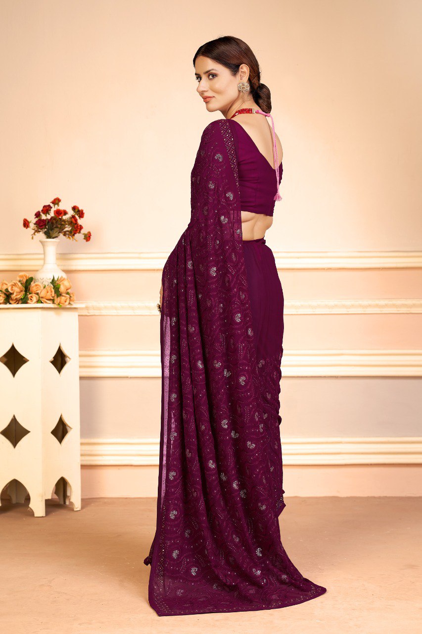SUHANI DESIGNER SEQUENCE SAREE – ELEGANCE REDEFINED