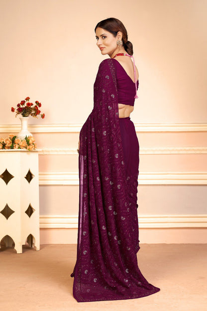 SUHANI DESIGNER SEQUENCE SAREE – ELEGANCE REDEFINED