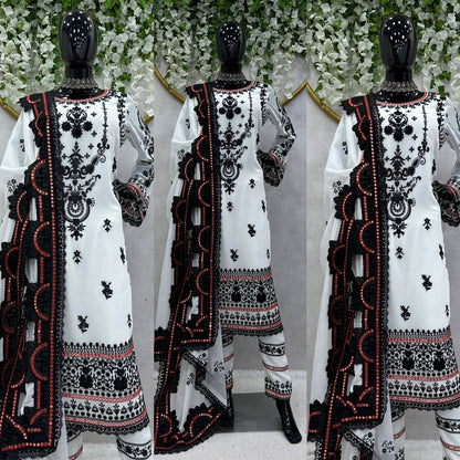 PREMIUM FOUX GORGETTE ENSEMBLE
