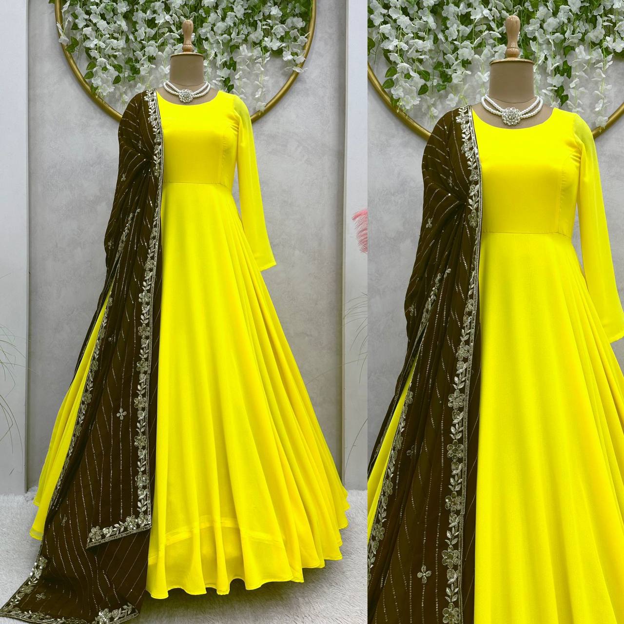 GRACEFUL FLAIR ANARKALI SET