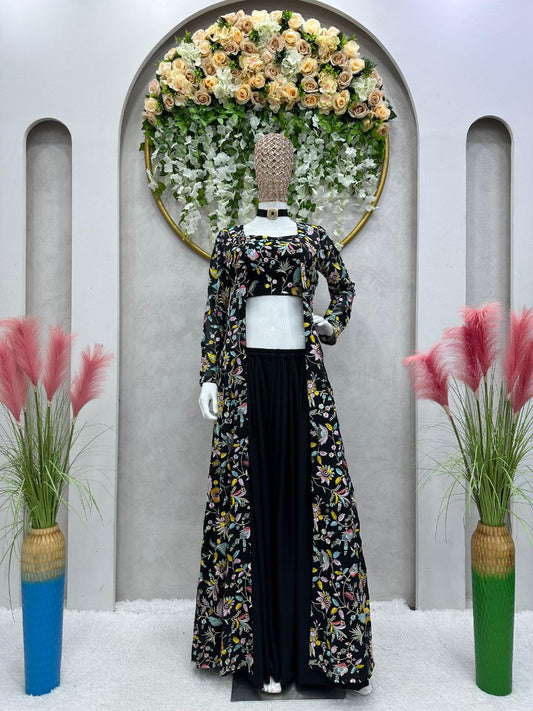 ELEGANT FOX GEORGETTE KOTI SET – TRENDY & CLASSY