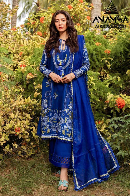 ELEGANT SEMI-STITCHED DESIGNER OUTFIT