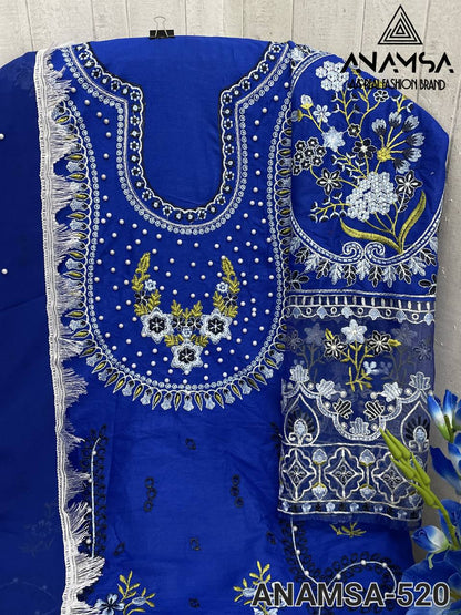 ELEGANT SEMI-STITCHED DESIGNER OUTFIT