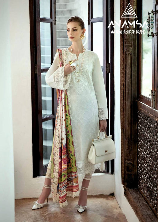 PREMIUM SEMI-STITCHED DESIGNER OUTFIT – LUXURIOUS & ELEGANT