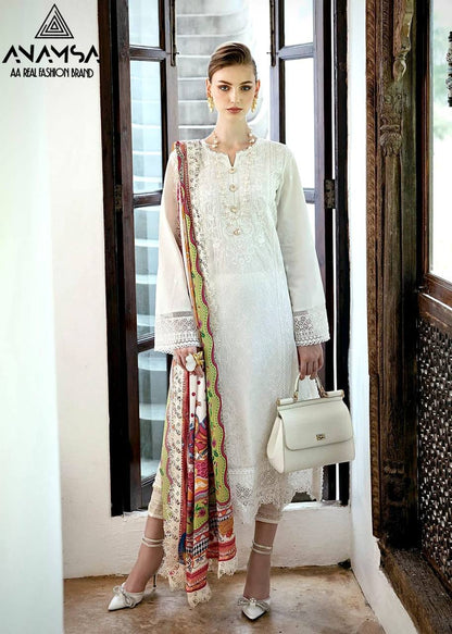 PREMIUM SEMI-STITCHED DESIGNER OUTFIT – LUXURIOUS & ELEGANT