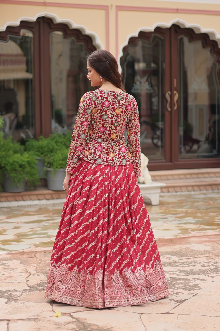 PREMIUM DESIGNER SEQUINS EMBROIDERED READYMADE CO-ORD SET FOR WOMEN