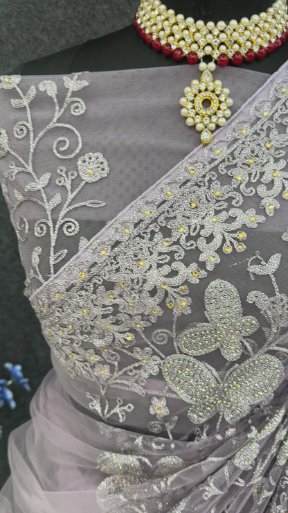 BOLLYWOOD TRENDZ EXCLUSIVE CHIKANKARI SAREE COLLECTION