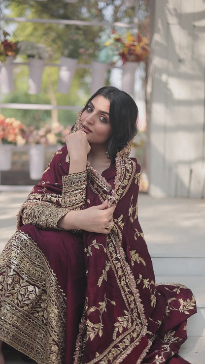 PREMIUM DESIGNER GOWN WITH DUPATTA COLLECTION