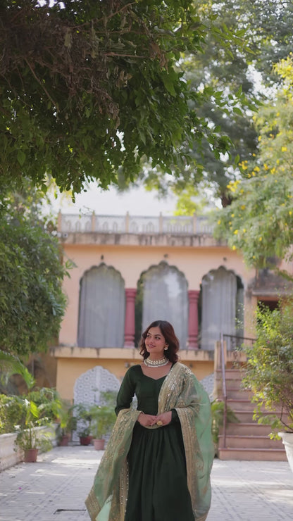 GOWN WITH DUPATTA COLLECTION 2025